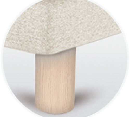 Pieds Sonpura Madera Cilíndrica 15 cm