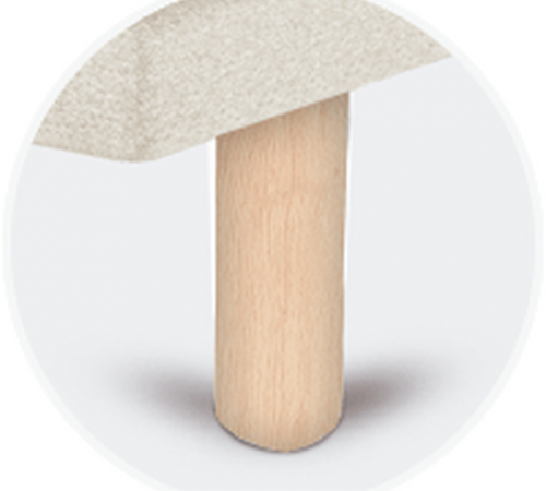 Pieds Sonpura Madera Cilíndrica 25 cm