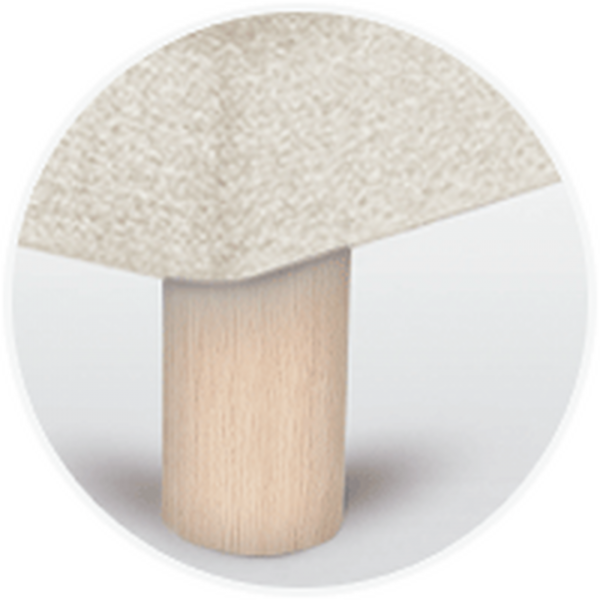 Pieds Sonpura Madera Cilíndrica 15 cm