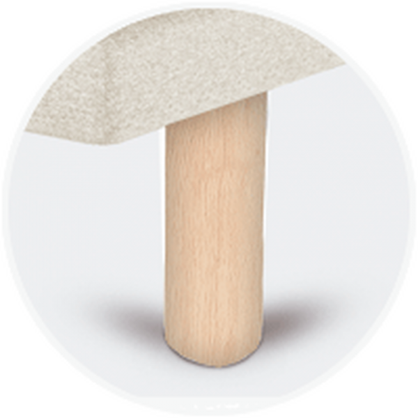 Pieds Sonpura Madera Cilíndrica 25 cm