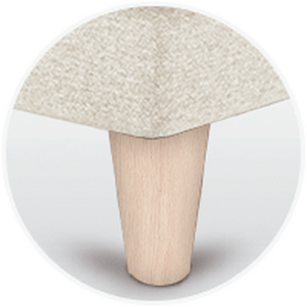 Pieds Sonpura Madera Cónica 15 cm