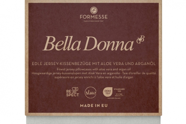 Taie d'oreiller Formesse Bella Donna Jersey 
