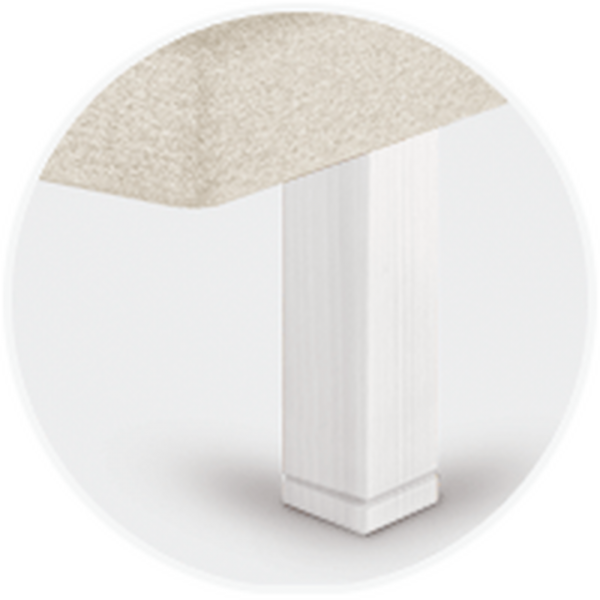 Pieds Sonpura Madera Cuadrada 25 cm